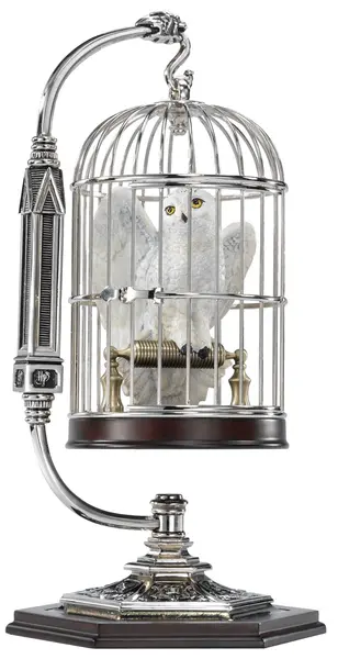 Figurină The Noble Collection Movies: Harry Potter - Hedwig, 25 cm