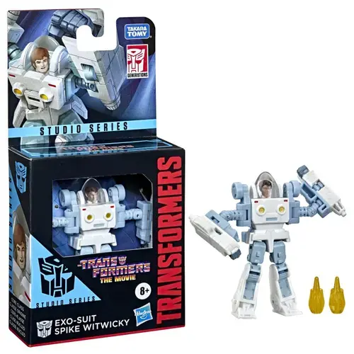 Figurina Transformers Studio Series - Exo-Suit Spike Witwicky, 9 cm