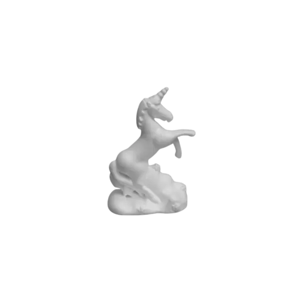 Figurina unicorn pentru activitati crafts,polistiren,12x7x18 cm