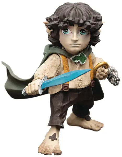 Figurină Weta Movies: The Lord of the Rings - Frodo Baggins (Mini Epics), 11 cm