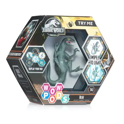 Figurina Wow! Pods - Jurassic World, Blue, cu sunete