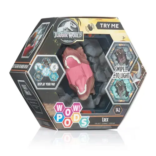 Figurina Wow! Pods - Jurassic World, T-Rex, cu sunete