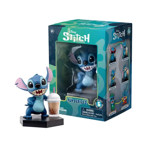 Figurina Yume, Disney Stitch Fun Series 2, Bubble Tea Stitch
