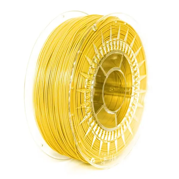 Filament: PET-G galben (deschis) 1kg ±0,5% 1,75mm DEV-PETG-1.75-BYE