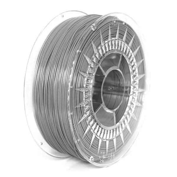 Filament: PET-G gri 1kg ±0,5% 1,75mm DEV-PETG-1.75-GRA