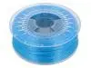 Filament: PLA albastru azur, semitransparent 1kg 195°C ±0,5% DEV-PLA-1.75-BLT