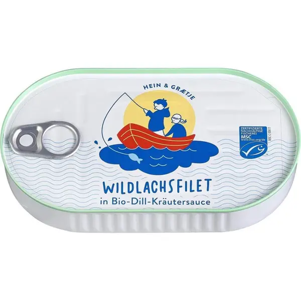 File de somon salbatic in sos eco de marar si ierburi - 200 g