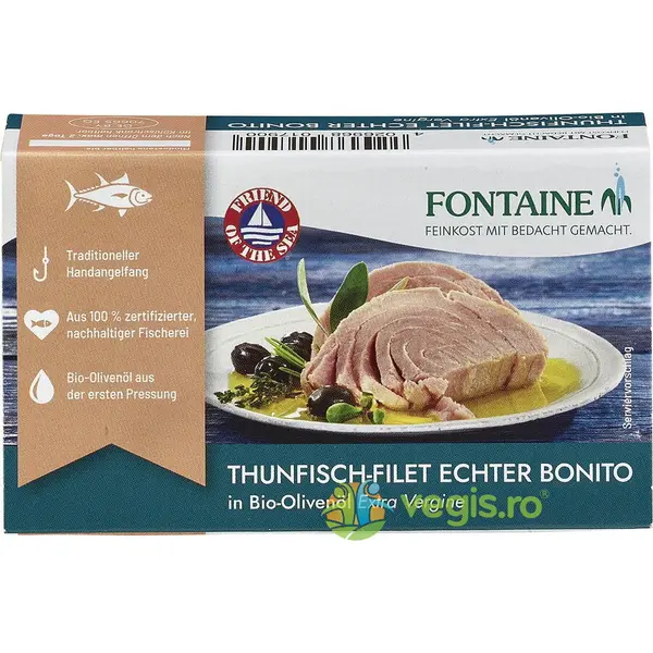 File de Ton in Ulei de Masline 120g