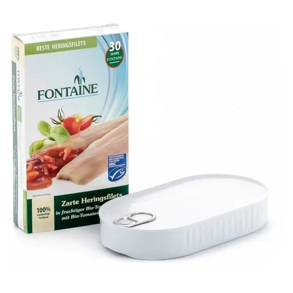 File Fraged de Hering in Sos de Rosii, Fontaine, 200 g