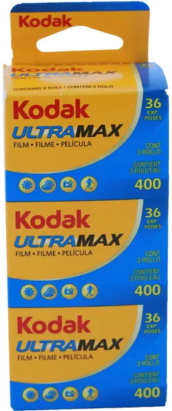 Film Kodak - Ultra Max 400, 135-36, 3 buc
