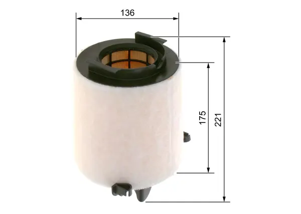 Filtru aer BOSCH 1 457 433 576