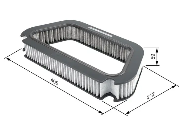 Filtru, aer habitaclu BOSCH 1 987 432 423