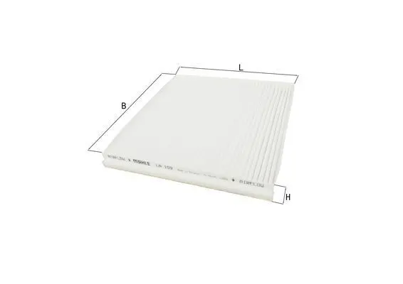 Filtru, aer habitaclu KNECHT LA 109