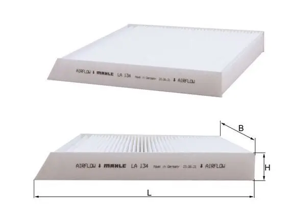 Filtru, aer habitaclu KNECHT LA 134