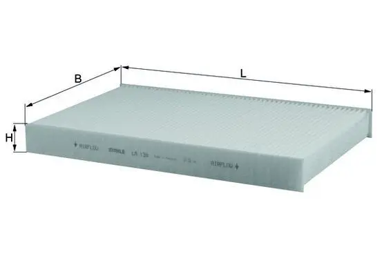 Filtru, aer habitaclu KNECHT LA 138