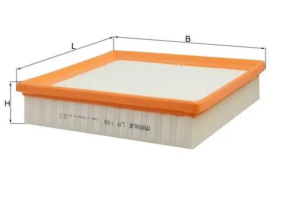 Filtru, aer habitaclu KNECHT LA 148