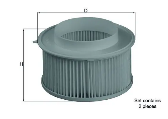Filtru, aer habitaclu KNECHT LA 15/S