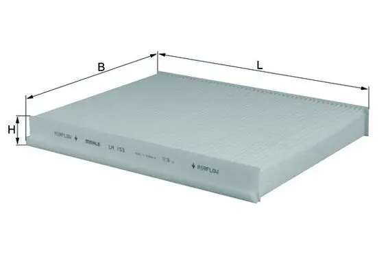 Filtru, aer habitaclu KNECHT LA 153
