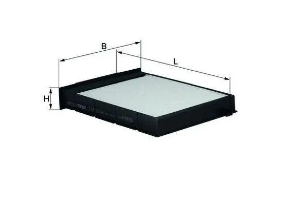Filtru, aer habitaclu KNECHT LA 175