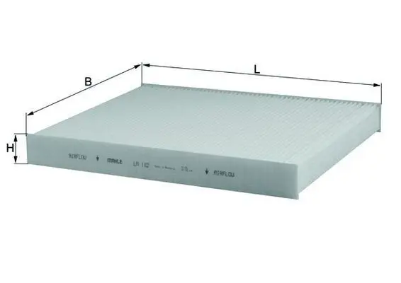 Filtru, aer habitaclu KNECHT LA 182