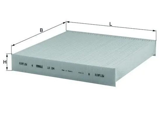 Filtru, aer habitaclu KNECHT LA 184