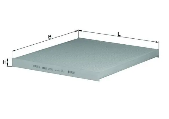 Filtru, aer habitaclu KNECHT LA 306