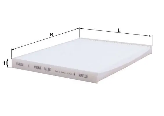 Filtru, aer habitaclu KNECHT LA 396
