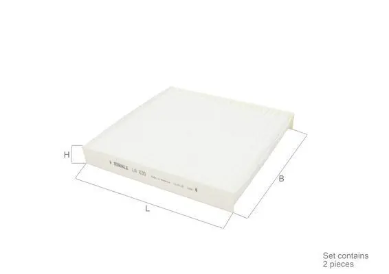 Filtru, aer habitaclu KNECHT LA 630/S