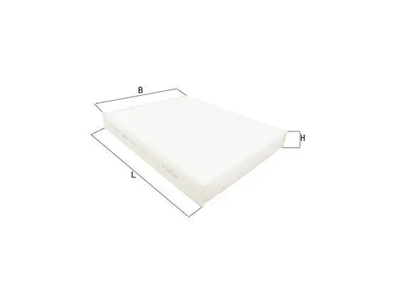 Filtru, aer habitaclu KNECHT LA 877