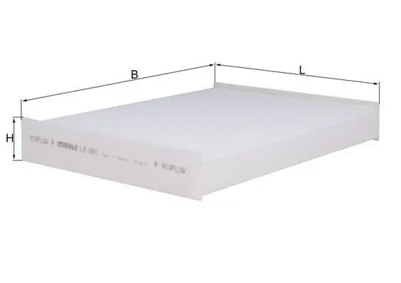Filtru, aer habitaclu KNECHT LA 891