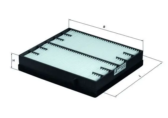 Filtru, aer habitaclu KNECHT LA 98