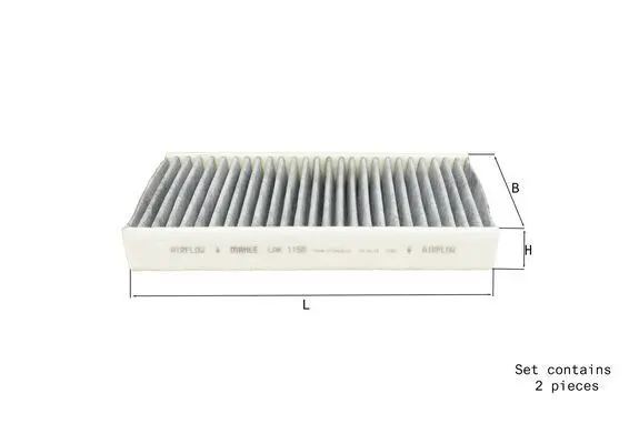 Filtru, aer habitaclu KNECHT LAK 1156/S