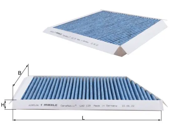 Filtru, aer habitaclu MAHLE CareMetix® LAO 129