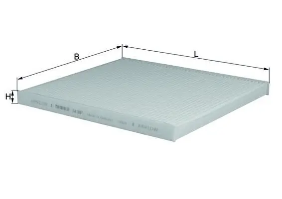 Filtru, aer habitaclu MAHLE LA 301