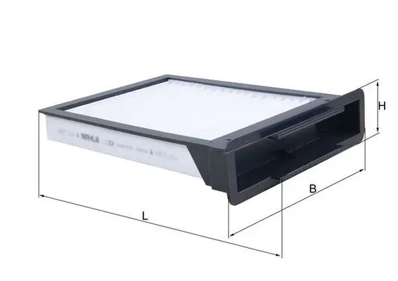 Filtru, aer habitaclu MAHLE LA 304