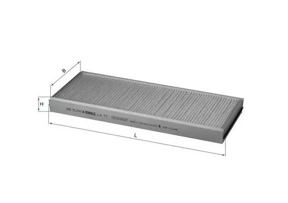 Filtru, aer habitaclu MAHLE LA 77