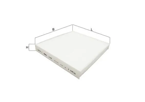 Filtru, aer habitaclu MAHLE LA 833