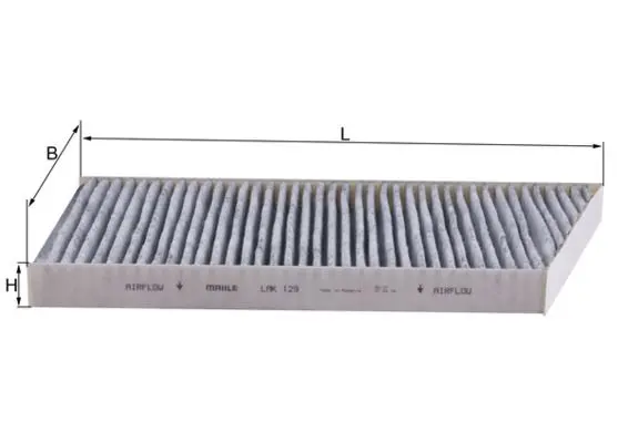 Filtru, aer habitaclu MAHLE LAK 129