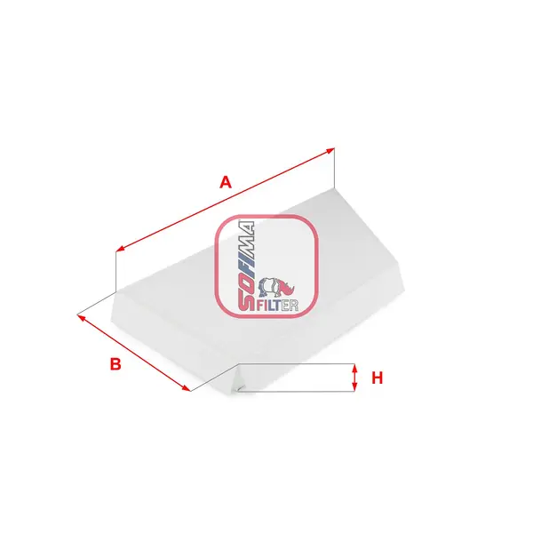 Filtru, aer habitaclu SOFIMA S 3044 C