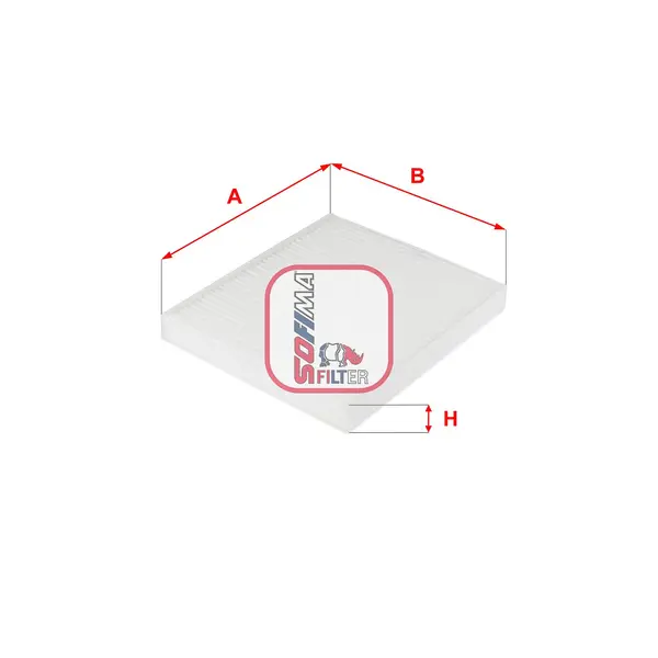 Filtru, aer habitaclu SOFIMA S 3243 C