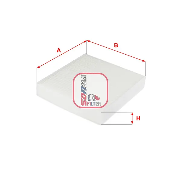 Filtru, aer habitaclu SOFIMA S 3256 C