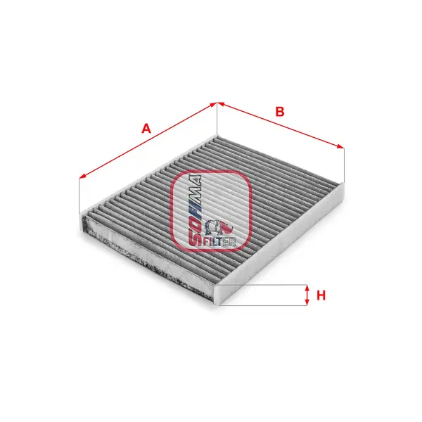 Filtru, aer habitaclu SOFIMA S 4103 CA