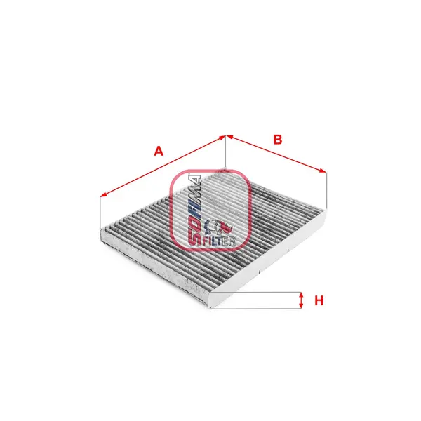 Filtru, aer habitaclu SOFIMA S 4109 CA