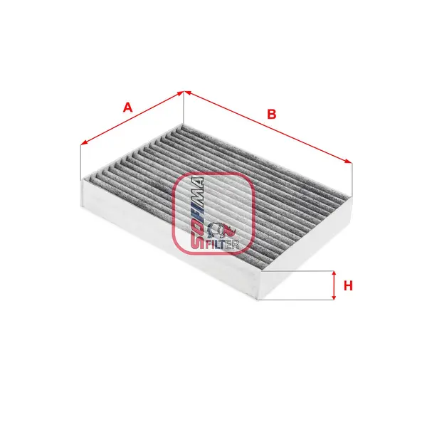 Filtru, aer habitaclu SOFIMA S 4257 CA