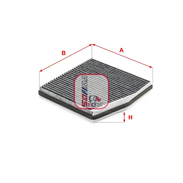 Filtru, aer habitaclu SOFIMA S 4262 CA
