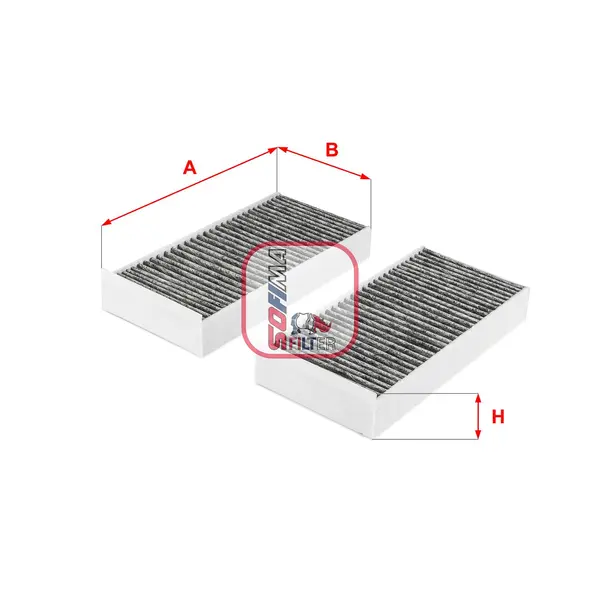 Filtru, aer habitaclu SOFIMA S 4279 CA