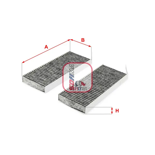 Filtru, aer habitaclu SOFIMA S 4287 CA