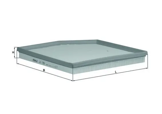 Filtru aer KNECHT LX 1791