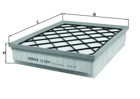 Filtru aer KNECHT LX 2641