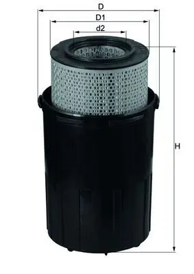 Filtru aer KNECHT LX 388